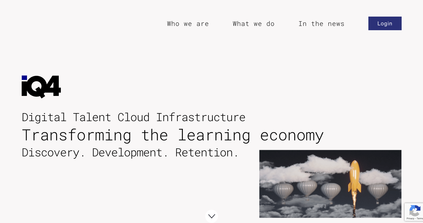iQ4 - Transforming the Learning economy logo